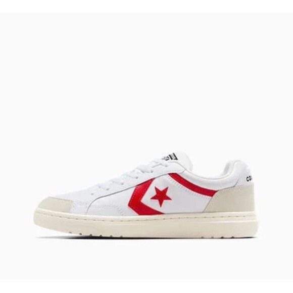 Size 10 - Converse Pro Blaze Classic‎ 'Retro Low 90s - White Red Egret - Picture 2 of 7